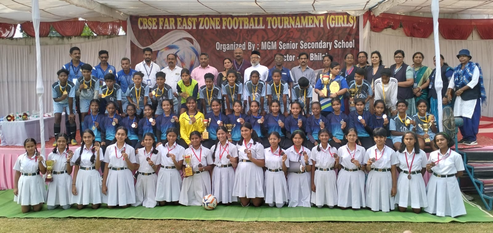 CBSE Far East Zone Girls Football Tournament 2023