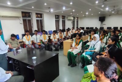 Felicitation of the School Toppers